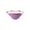 STUDIO NOOS Kabelka Poplin Mini Fanny Raspberry Striped
