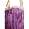 STUDIO NOOS Poplin Beach Bag Rasberry Striped
