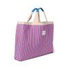 STUDIO NOOS Poplin Beach Bag Rasberry Striped