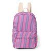 STUDIO NOOS Dětský batoh Poplin Midi Raspberry Stripped