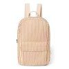 STUDIO NOOS Dětský batoh Poplin Midi Butter Yellow Stripped