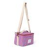 STUDIO NOOS Chladící taška Poplin Coller bag Raspberry Striped