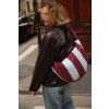STUDIO NOOS Puffy Cross Body Bag Bold Stripe
