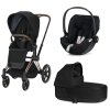 CYBEX Priam Kompletní set Rosegold/Deep Black + Cloud Z i-size Deep Black