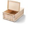 LIEWOOD Weston Úložný box s víkem Sandy