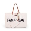 CHILDHOME Cestovní Taška Family Bag Teddy Off White