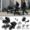 THULE Charm Kočárek trojkombinace set C Black