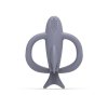 MATCHSTICK MONKEY Kousátko a zubní kartáček Shark teether - Žralok