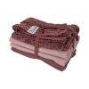 LODGER Swaddler Flower Tribe 3balení 70 x 70 cm Rosewood