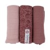 LODGER Swaddler Flower Tribe 3balení 70 x 70 cm Rosewood