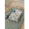 LODGER Swaddler Flower Tribe 2balení 120 x 120 cm Silt Green