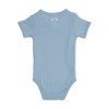 LODGER Romper SS Solid Blue Fogg