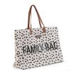 CHILDHOME Cestovní Taška Family Bag Canvas Leopard