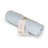 SAGA COPENHAGEN Hula Swaddle 100 x 100 cm Ice Blue