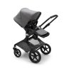 BUGABOO Fox2 Kompletní kočárek Classic Black/Grey Melange