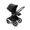 BUGABOO Fox2 Mineral complete Black/Washed Black + dárek Fusak All Black