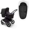 BUGABOO Fox2 Mineral complete Black/Washed Black + dárek Fusak All Black