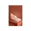 NOBODINOZ Essaouira Velvet Sedací vak Bloom Pink