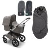 BUGABOO Fox2 Mineral complete Alu/Light Grey + DÁRKY Donkey