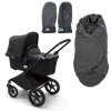 BUGABOO Fox2 Mineral complete Black/Washed Black + DÁRKY Donkey