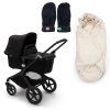 BUGABOO Fox2 Kompletní kočárek Black/Black/Black + DÁRKY Black/Offwhite