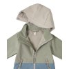 LEOKID Softshellová bunda Color Block Wood Sage