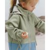 LEOKID Softshellová bunda Color Block Wood Sage
