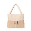 STUDIO NOOS Taška Mom Bag Patchwork Oatmeal