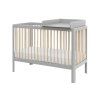PINIO Pure Dětská postýlka 120 x 60 cm Grey