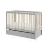 PINIO Pure Dětská postýlka 120 x 60 cm Grey