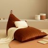 NOBODINOZ Essaouira Velvet Sedací vak Wild Brown