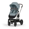 CYBEX EOS Lux Set Stormy Blue + Aton B2 i-Size Grey + Deka Dove Grey