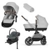 CYBEX EOS Lux Set Lava Grey + Aton B2 i-Size Grey + Deka Dove Grey