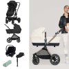 CYBEX EOS Lux Set Moon Black + Aton B2 i-Size Black + Deka Sage Green