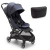 BUGABOO Butterfly Black/Stormy Blue/Stormy Blue + organizér Midnight Black