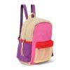 STUDIO NOOS Patchwork Midi batůžek Bright pink
