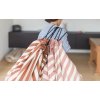 PLAY AND GO Noomad original Vak na hračky Stripes Pink