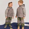 LEOKID Přechodové kalhoty Green Gray