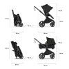 BUGABOO Cub Kompletní kočárek Black/Deep Indigo/Deep Indigo