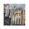 WILDRIDE Taška mini přes rameno Beige Stripe