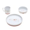 LÄSSIG Dish Set Porcelain Garden Explorer girls