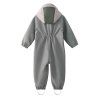 LEOKID Softshellová kombinéza Lilo Limestone