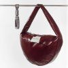 STUDIO NOOS Leather Cross Body Bag Burgundy