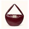 STUDIO NOOS Leather Cross Body Bag Burgundy