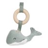 LITTLE DUTCH Ocean Dřevěná hrazdička + 3 zvířátka Mint