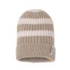 LODGER Čepice Stripe Merino Beige
