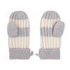 LODGER Rukavice Stripe Merino Storm