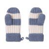 LODGER Rukavice Stripe Merino Stone