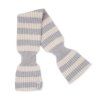 LODGER Šála Stripe Merino Storm