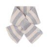 LODGER Šála Stripe Merino Storm